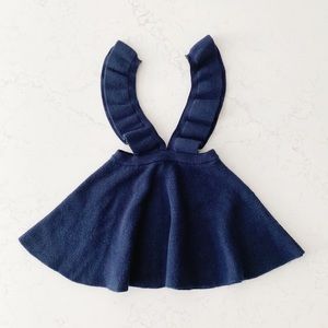 Girls Ruffle-Trim Jumper Skirt, Size 6